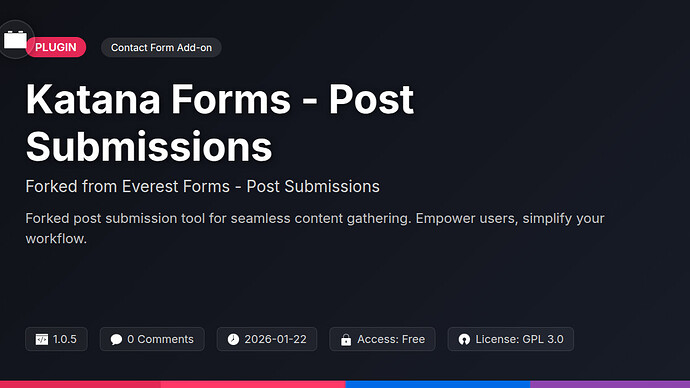 Summit Streams - Post Submissions