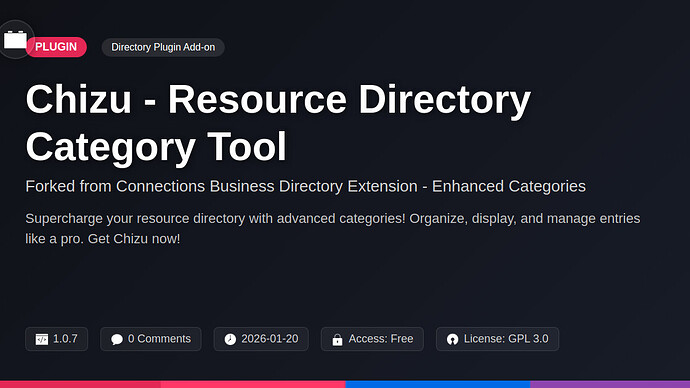 BizHub Connect - Enhanced Categories