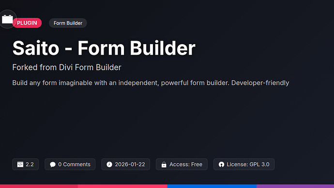 Divi Form Builder