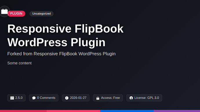 Responsive FlipBook WP Plugin