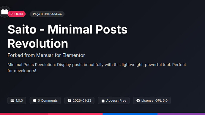 Menuar for DesignMaster