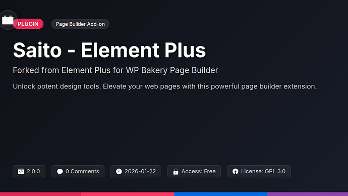 Element Plus for WP Bakery Page Builder