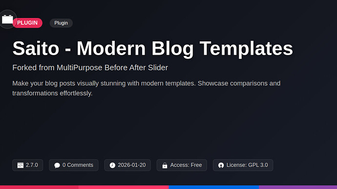 MultiPurpose Before After Slider