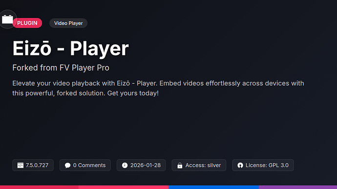 FV Player Pro