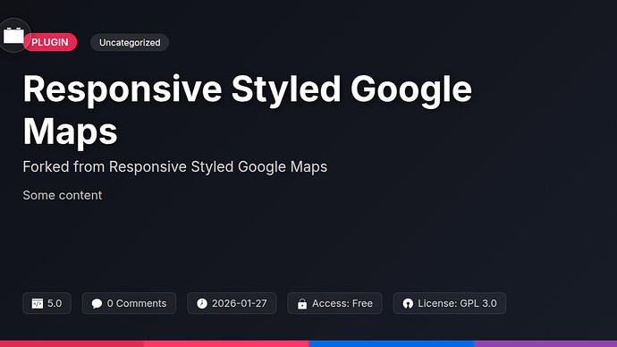 Responsive Styled Google Maps