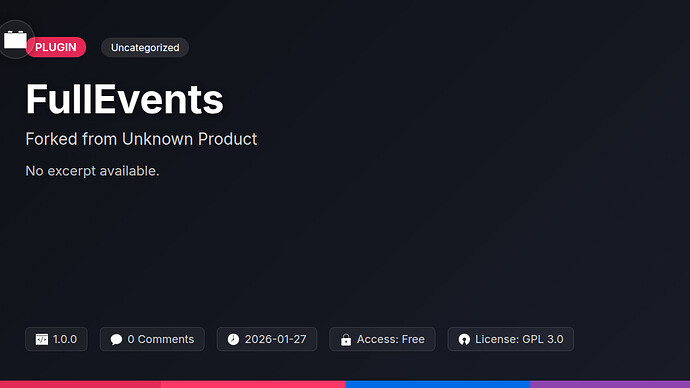 FullEvents - Ovatheme Events