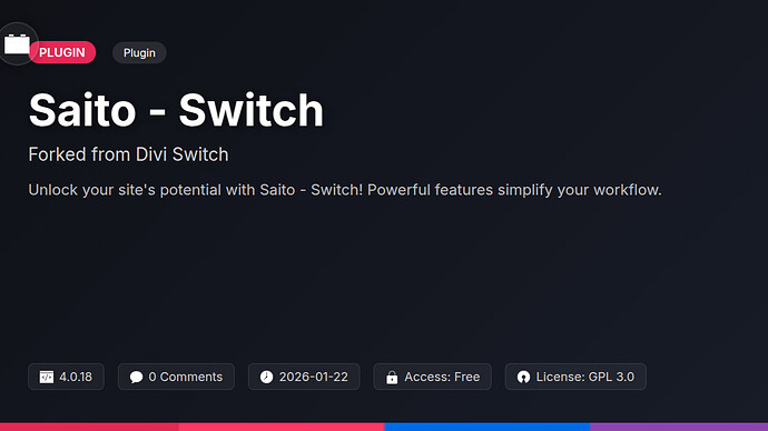 Divi Switch