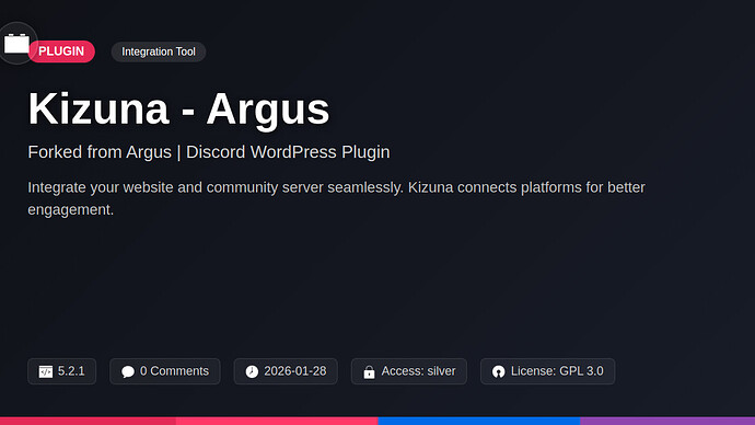 Argus | Discord WP Plugin