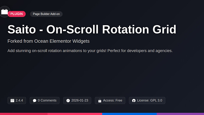 Ocean DesignMaster Widgets