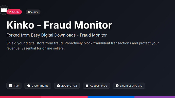 Awesome Downloads - Fraud Monitor