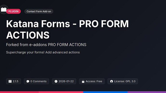 e-addons PRO FORM ACTIONS