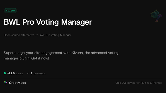 BWL Pro Voting Manager