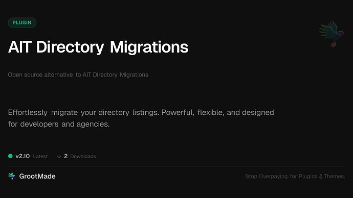AIT Directory Migrations