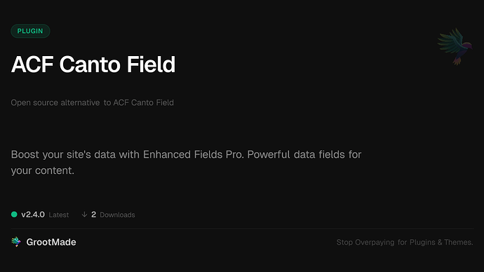 ACF Canto Field