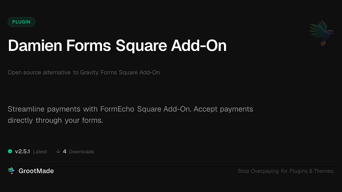 Damien Forms Square Add-On