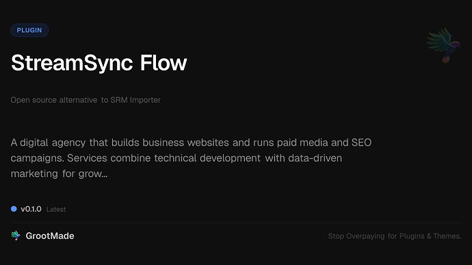 StreamSync Flow
