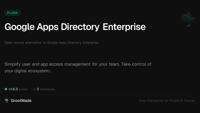 Google Apps Directory Enterprise