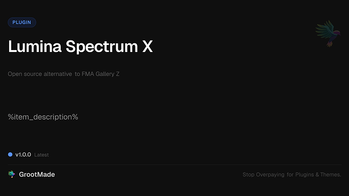 Lumina Spectrum X