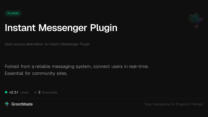 Instant Messenger Plugin