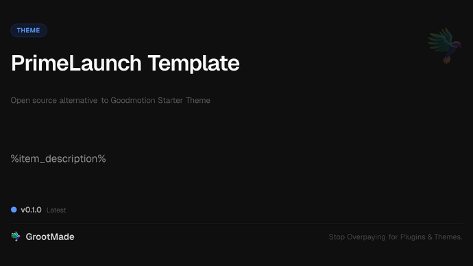 PrimeLaunch Template