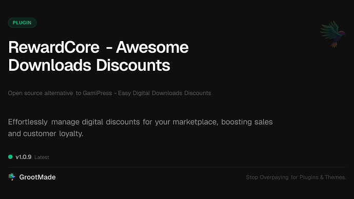 RewardCore - Awesome Downloads Discounts