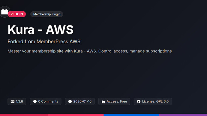 MemberPress AWS