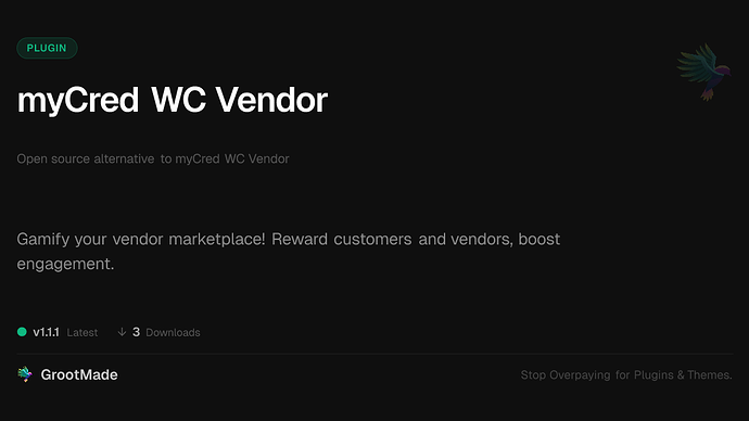 myCred WC Vendor