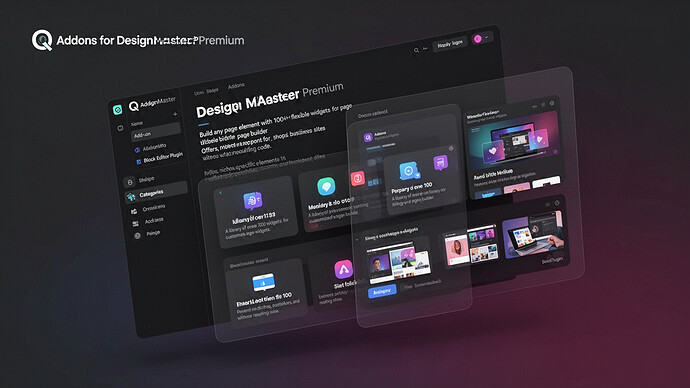 Qi Addons for DesignMaster Premium