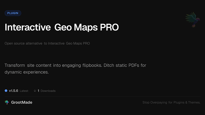 Interactive Geo Maps PRO