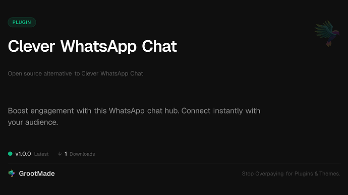 Clever WhatsApp Chat