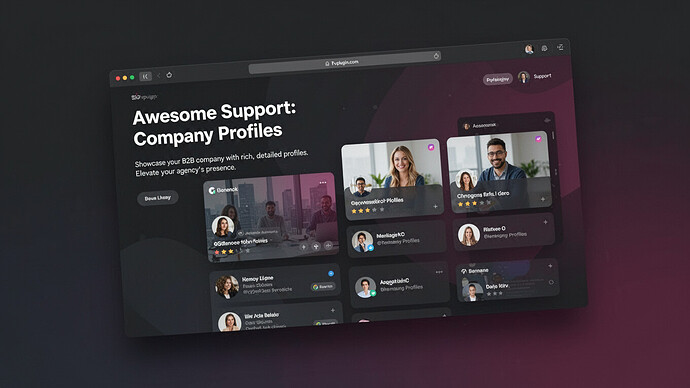 Awesome Support: Company Profiles