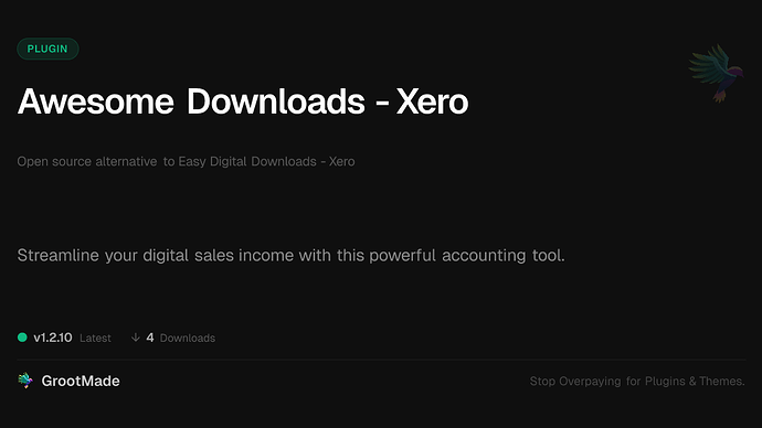 Awesome Downloads - Xero