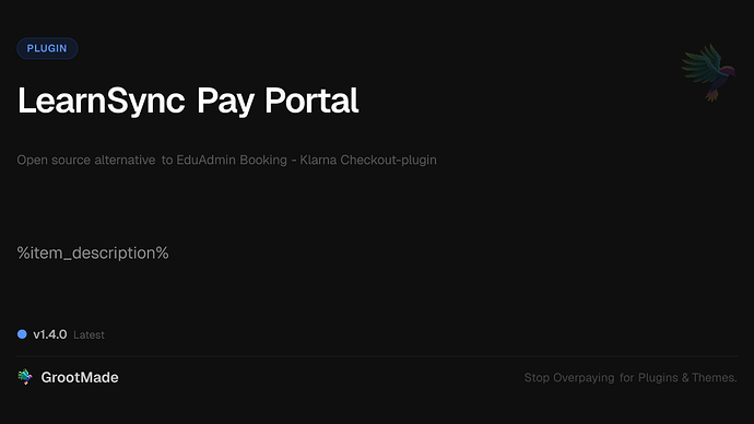 LearnSync Pay Portal