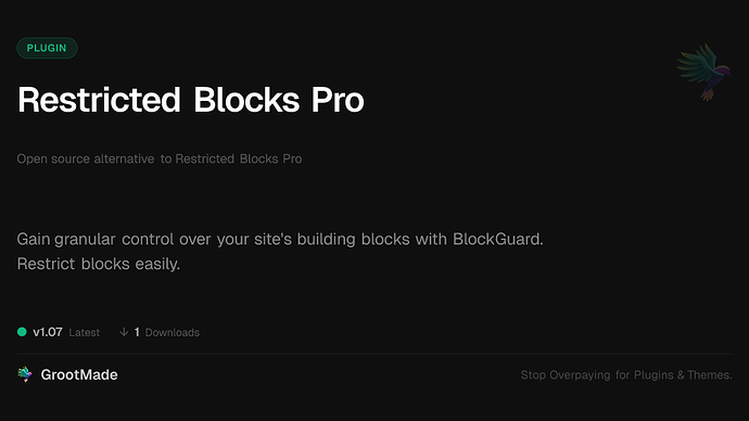 Restricted Blocks Pro