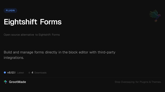 Eightshift Forms