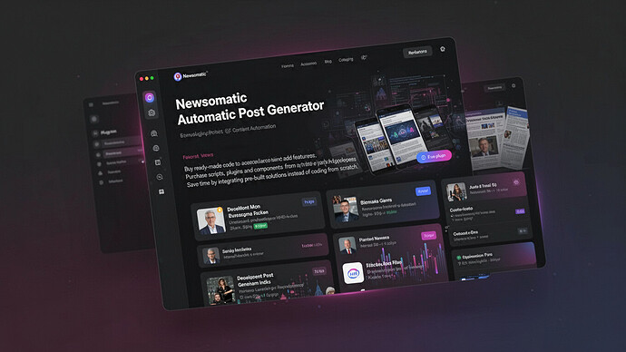 Newsomatic Automatic Post Generator