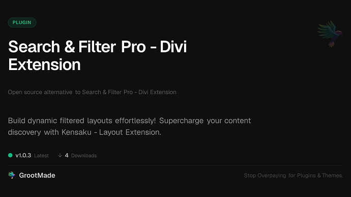 ClarityFind Pro - Divi Extension
