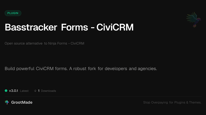 Basstracker Forms - CiviCRM