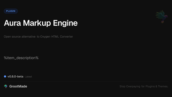 Aura Markup Engine