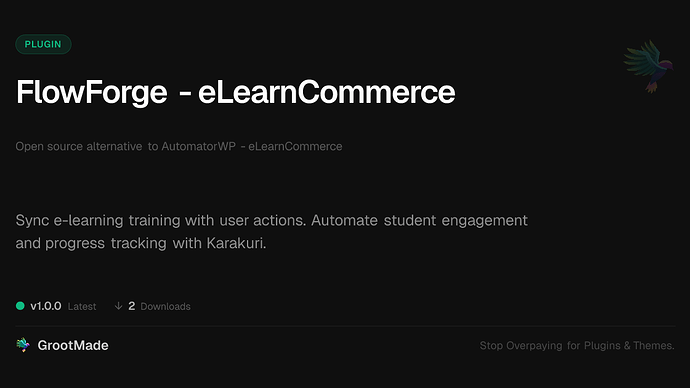FlowForge - eLearnCommerce