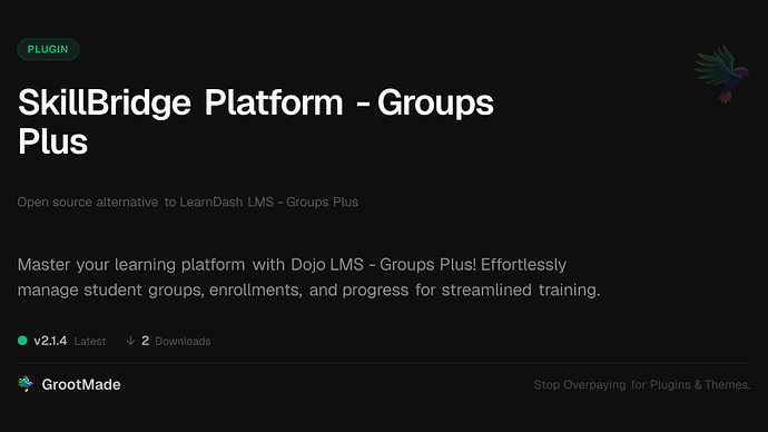 SkillBridge Platform - Groups Plus