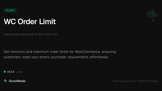 WC Order Limit