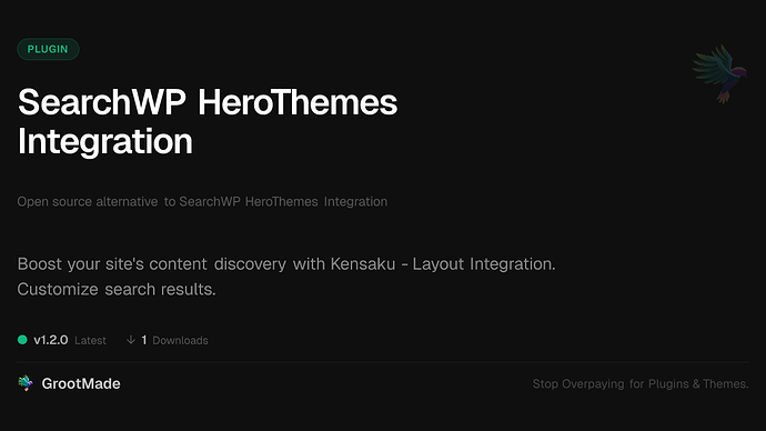 SearchWP HeroThemes Integration