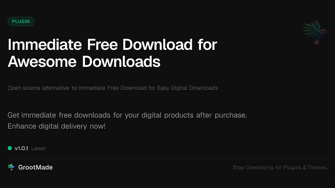 Immediate Free Download for Awesome Downloads