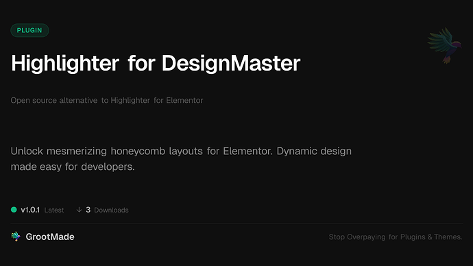 Highlighter for DesignMaster