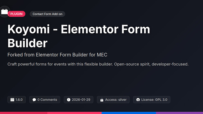 DesignMaster Form Builder for MEC
