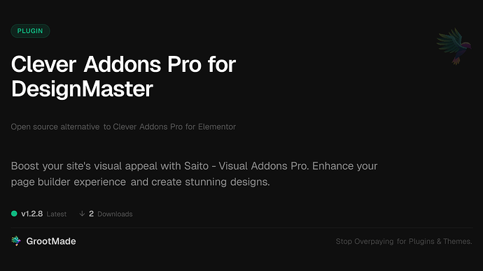 Clever Addons Pro for DesignMaster