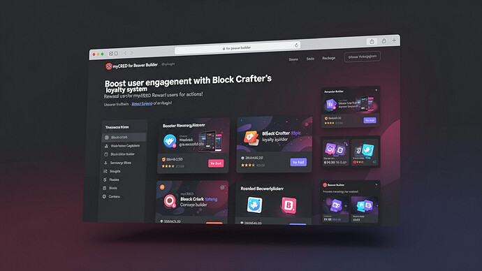 myCRED for Beaver Builder