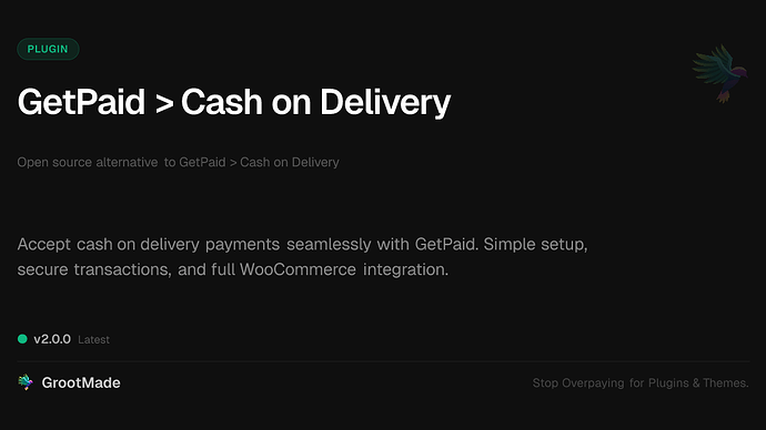 GetPaid > Cash on Delivery