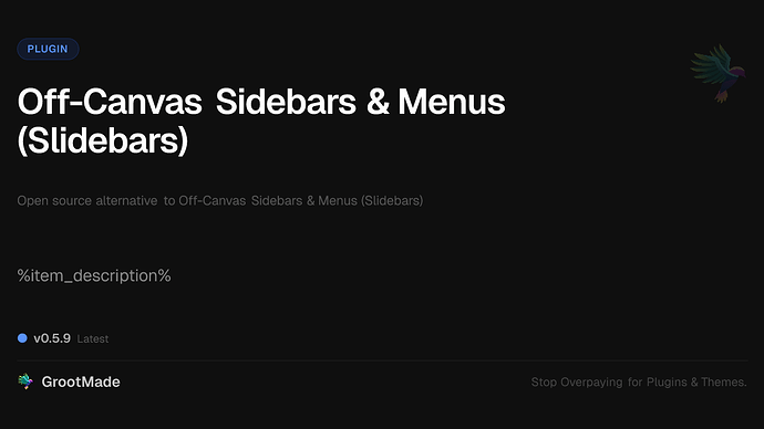 Off-Canvas Sidebars & Menus (Slidebars)